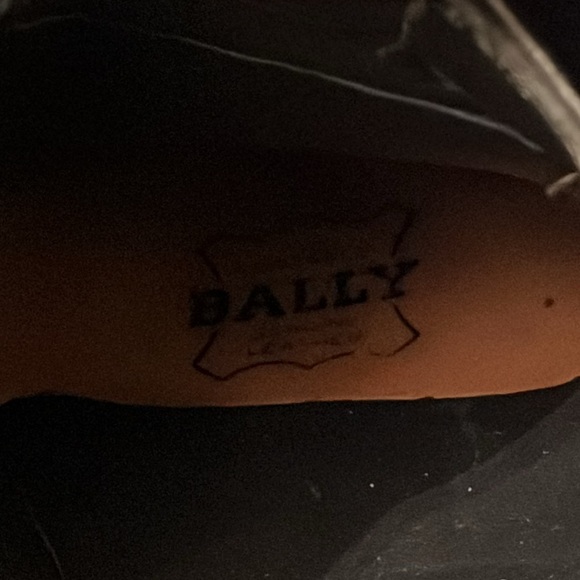 Bally Baltoro Parawet LOGO Style Black Leather Loafers Sz 9US Men Switzerland main image 9